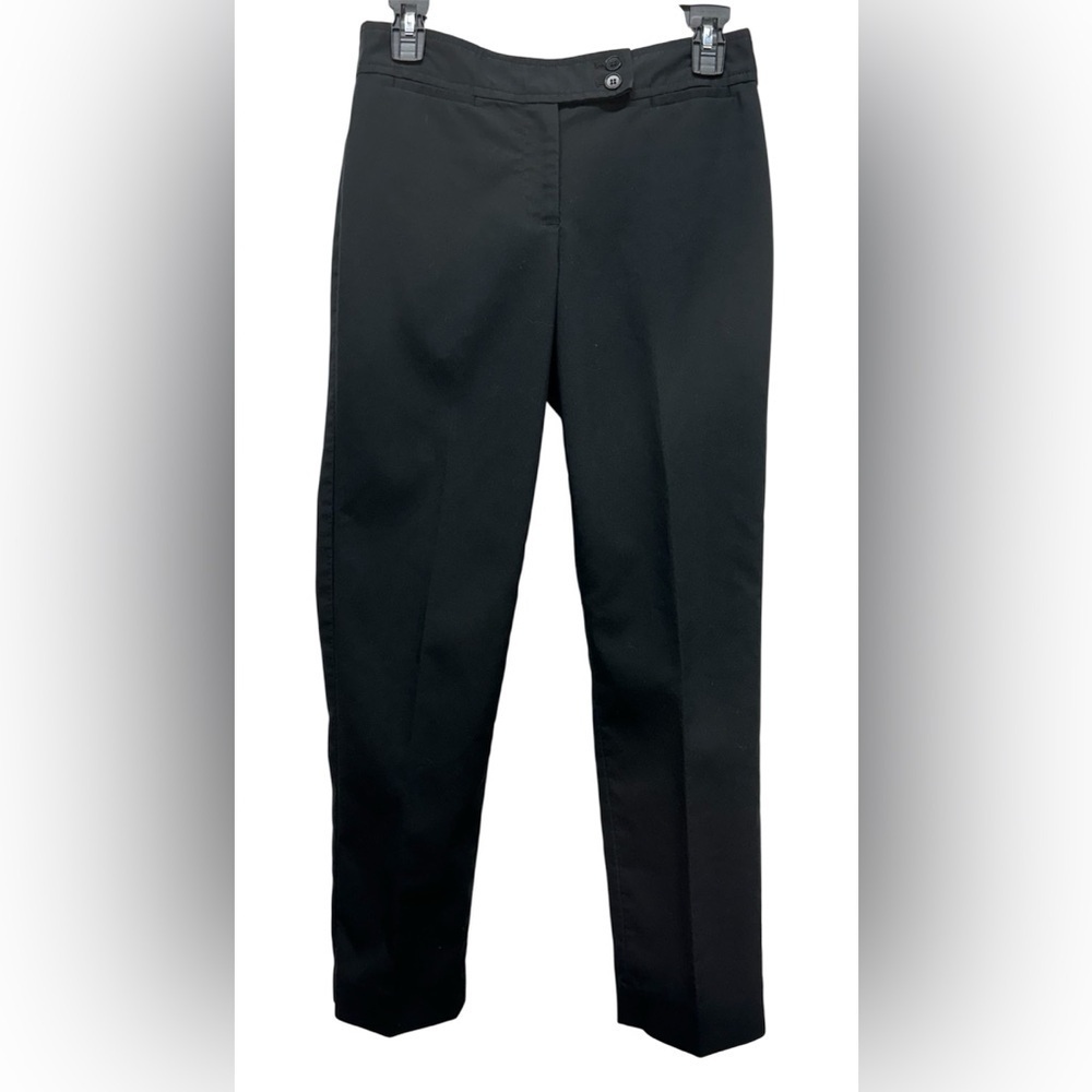Talbots Women’s Black Heritage chino Dress Pants Sz 2 P